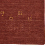 Gava Hand Loomed Wool Oriental Area Rug in Terra Cotta