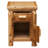 Fireside Lodge Cedar Log Enclosed Nightstand - Natural-2077441041