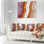 Coussin abstrait Abstract Designart-31035195
