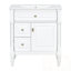 Meuble-lavabo avec lavabo, 2 tiroirs et tablette réglable-132519406-132519402