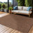 Waikiki Brown Indoor / Outdoor Rug-1995434150