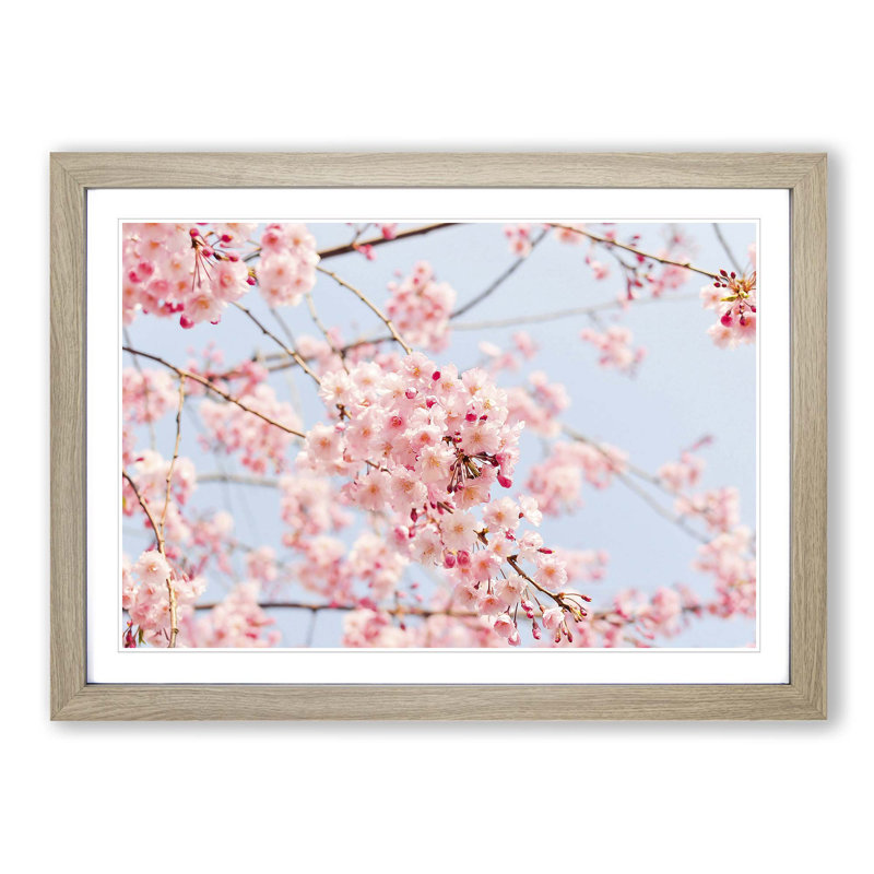 Single Picture Frame Print, Oak