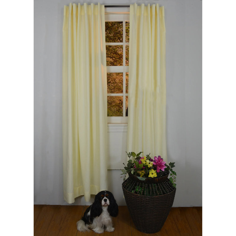 Curtainchic Springfield Pale Yellow