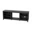 Latitude Run 178cm W Black Electric Fireplace with 5120 BTU-972035504