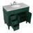 Rivers 40'' Single Bathroom Vanity with Carrara Marble Top-86883153