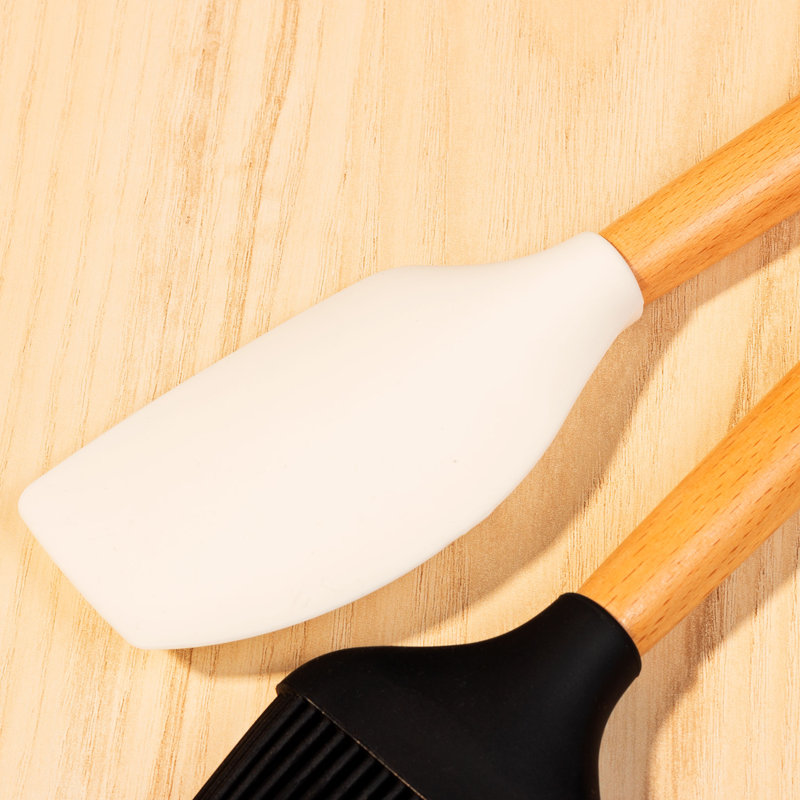 Ensemble de 2 spatules en silicone