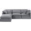 Canapé modulaire en L 4 pièces Itala-94482369