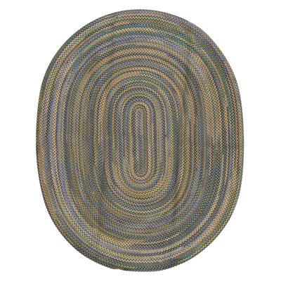 Hand Knotted Wool Area Rug in Blue