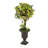 18'' Artificial Flowering Topiary in Urn