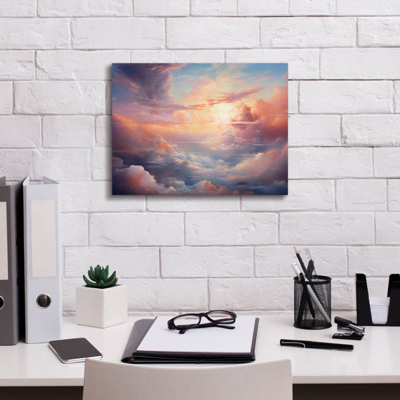 Toile épique Graffiti «Sunrise» par r3darch0n, 16 po x 12 po, H 12 po x l 16 po x P 0,75 po