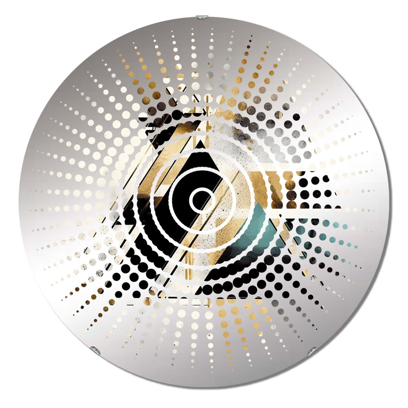 Jindo - Miroir mural Sun Circles, 23,6 po x 23,6 po