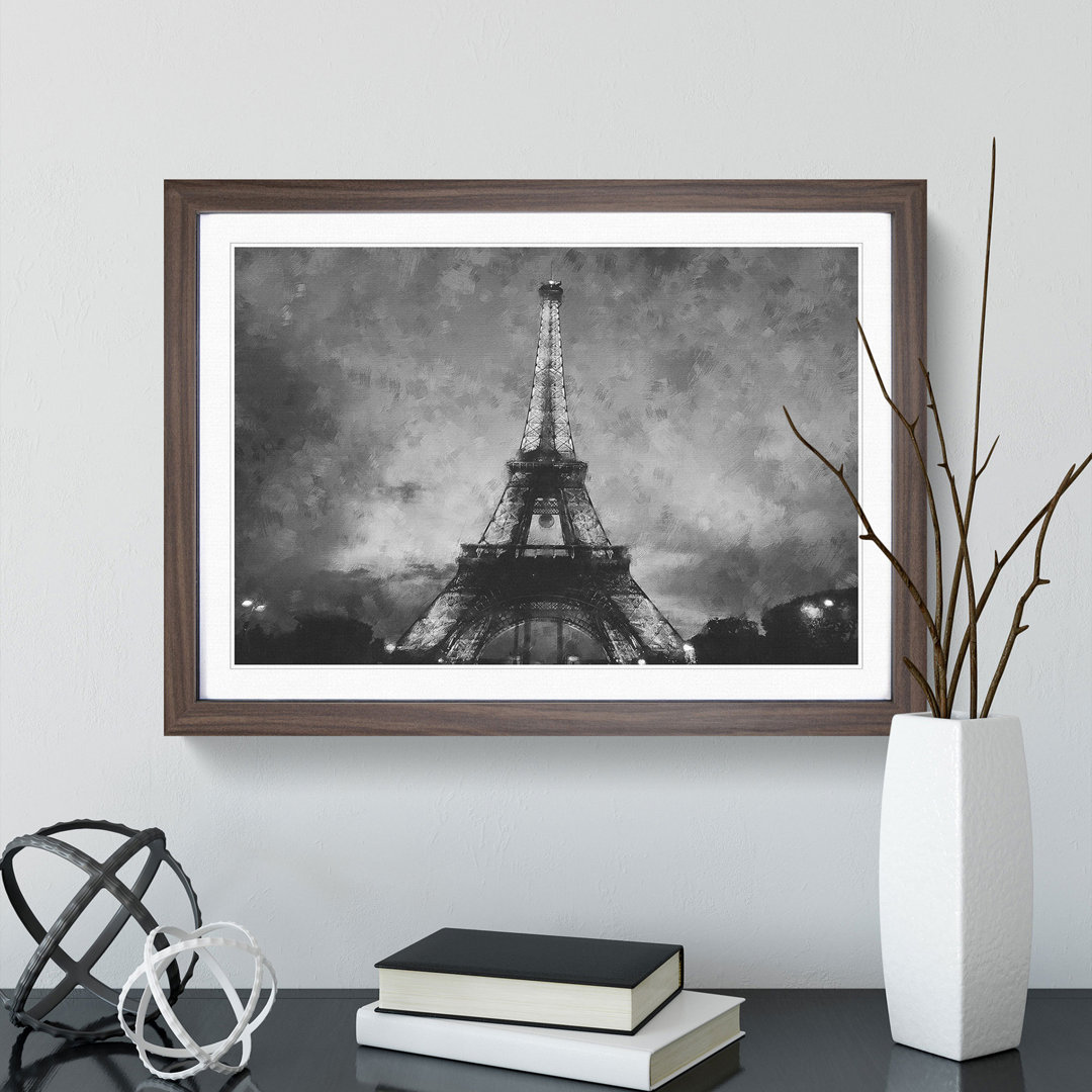 Eiffel Tower Vol.3 - Picture Frame Graphic Art
