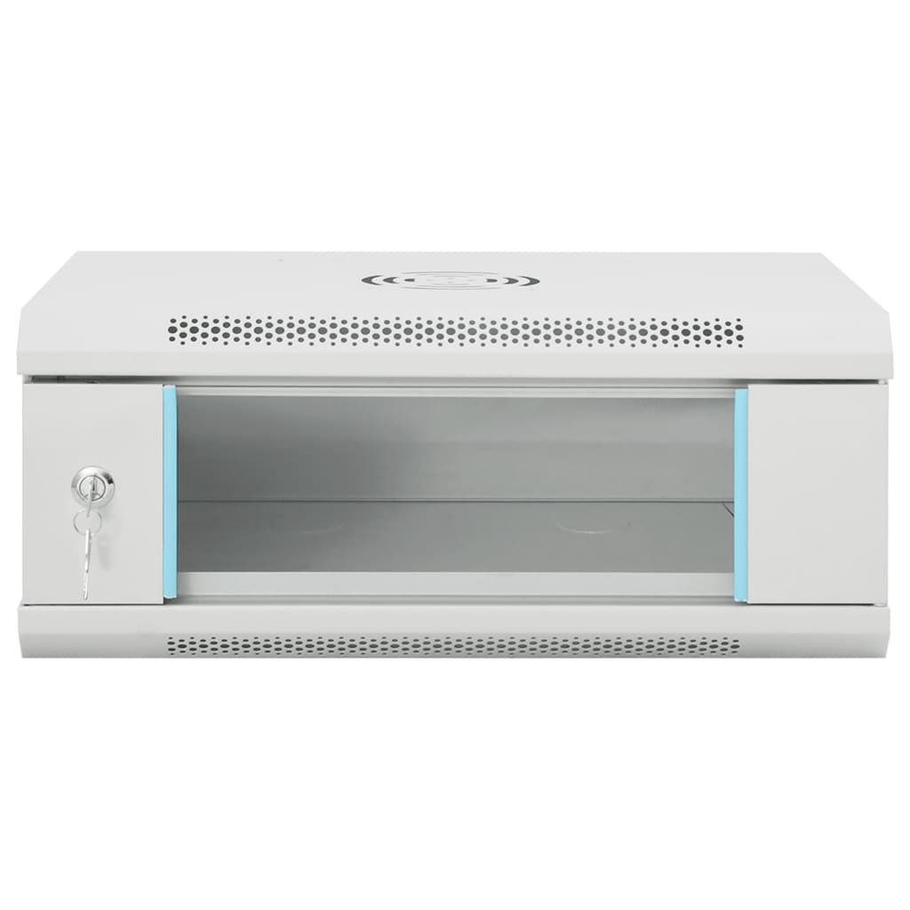 Latitude Run® 4U Wall Mounted Network Cabinet 19" IP20 20.9"X15.7"X8.3 ...