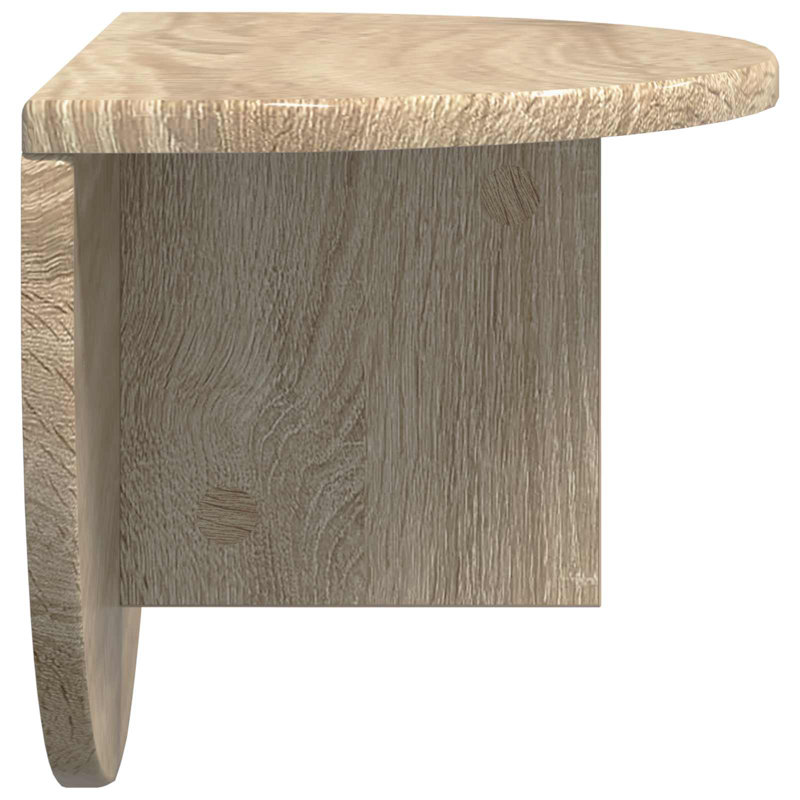 Floating Shelf, Sonoma Oak, 24cm H x 48cm W x 24cm D