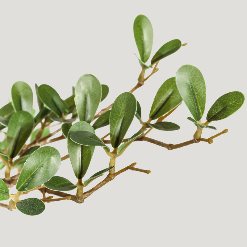 7pi d'olivier noir artificiel en pot, plantes d'olivier en pot réalistes pour la décoration intérieure et extérieure