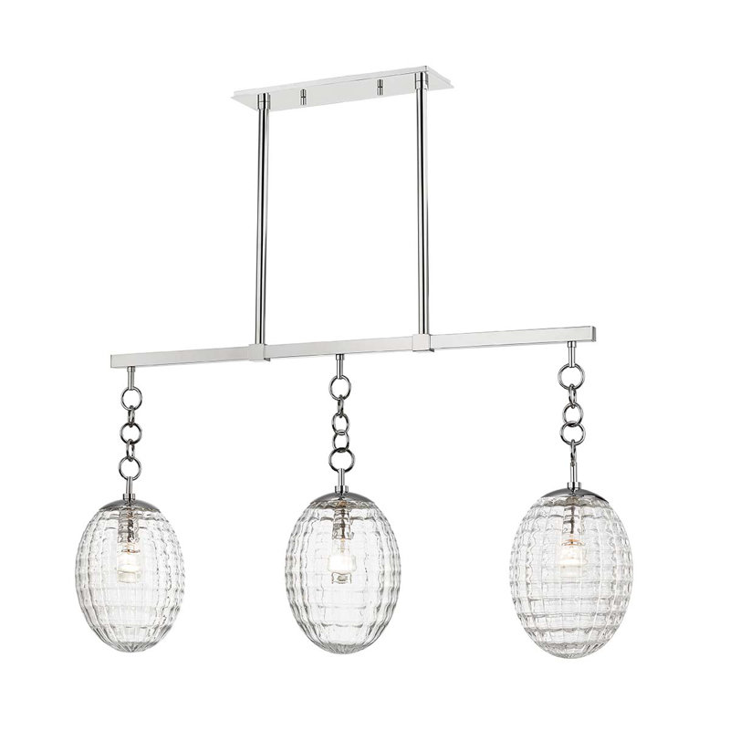 Venice 3 - Light Pendant, Polished Nickel