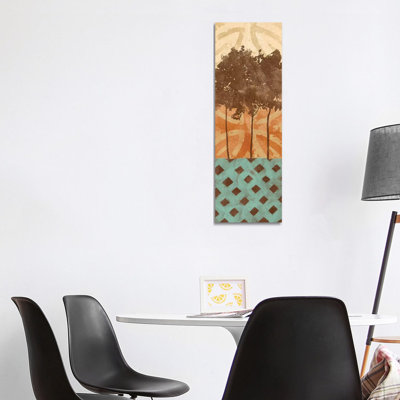 Tribal Trio I by Alonzo Saunders - Wrapped Canvas Panoramic Gallery-Wrapped Canvas Giclée