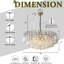  Luminaire suspendu moderne en verre de Murano de 28 po à 6 lumières en verre de Murano-832740290-832740291