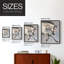 Reproduction encadrée ABSTRACT Series DCL XXII - bois massif-1989954848-1989954854