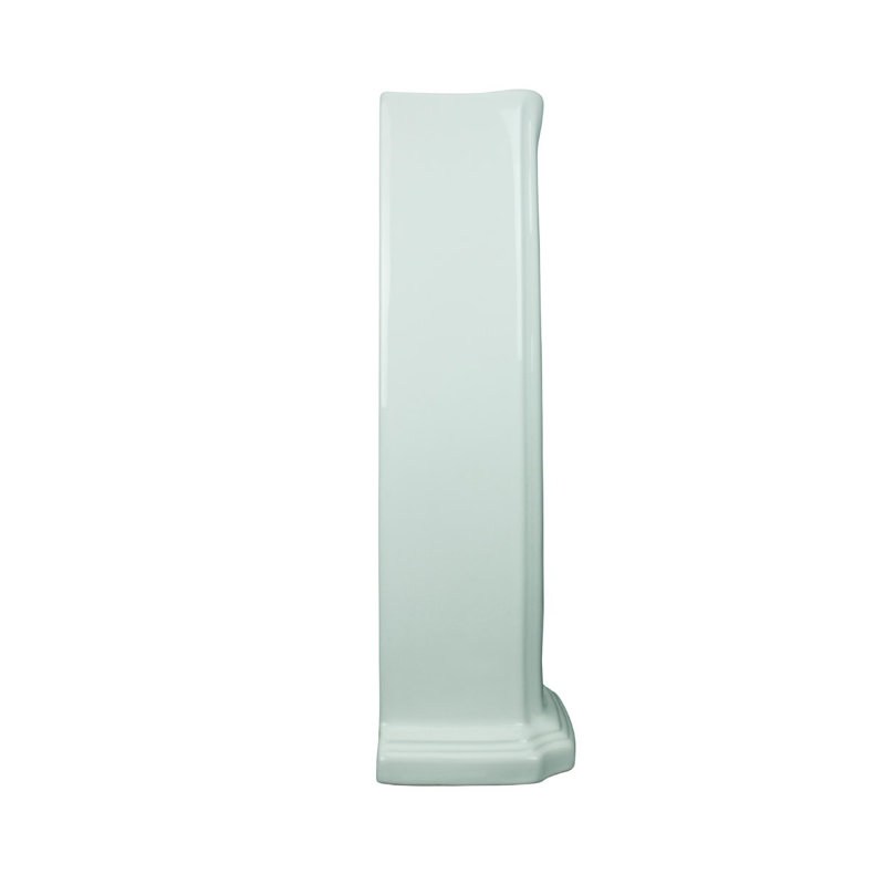 Repose-pieds en porcelaine blanche