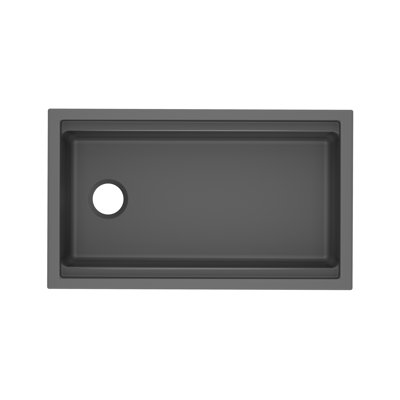 Allia 33" Fireclay Undermount Chef/Workstation Sink