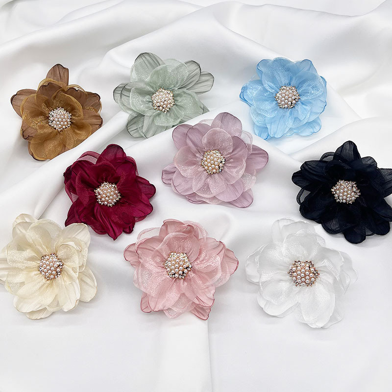 Adorable embrasse-rideau à fleurs Begonia, ensemble de 2 (1 paire), Vert