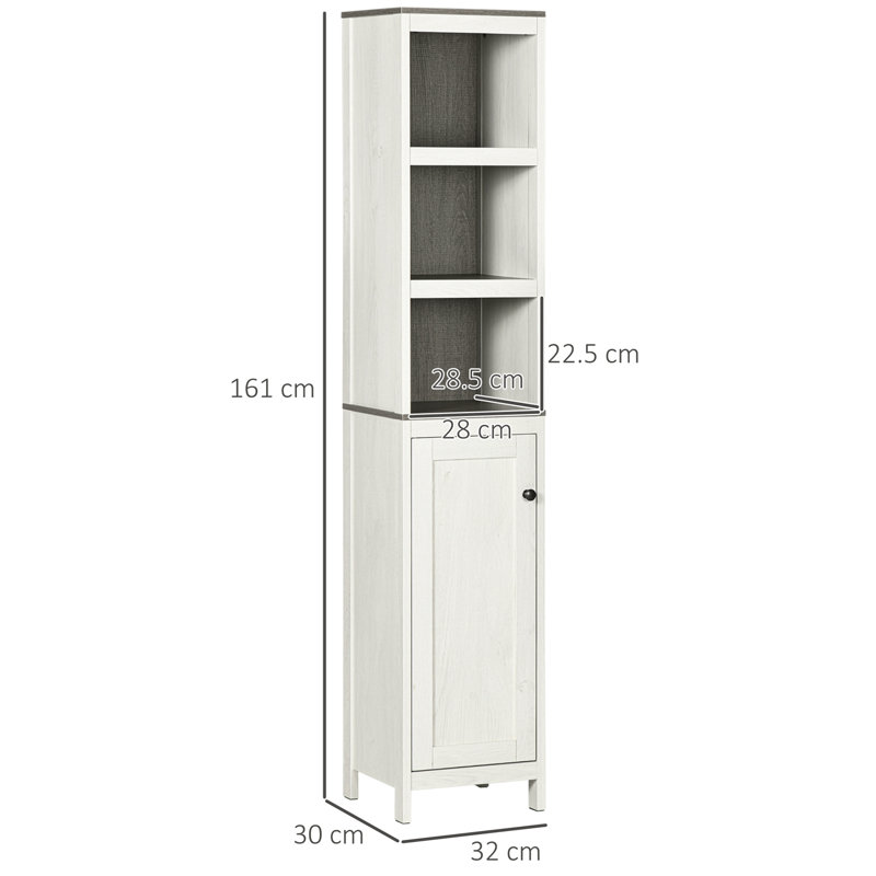 Roeper Freestanding Linen Cabinet