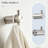 Jive Brushed Nickel 4 pieces Decorative Bathroom Hardware sets-126364220