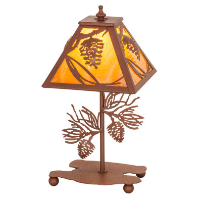 Rustic Lodge Table Lamp