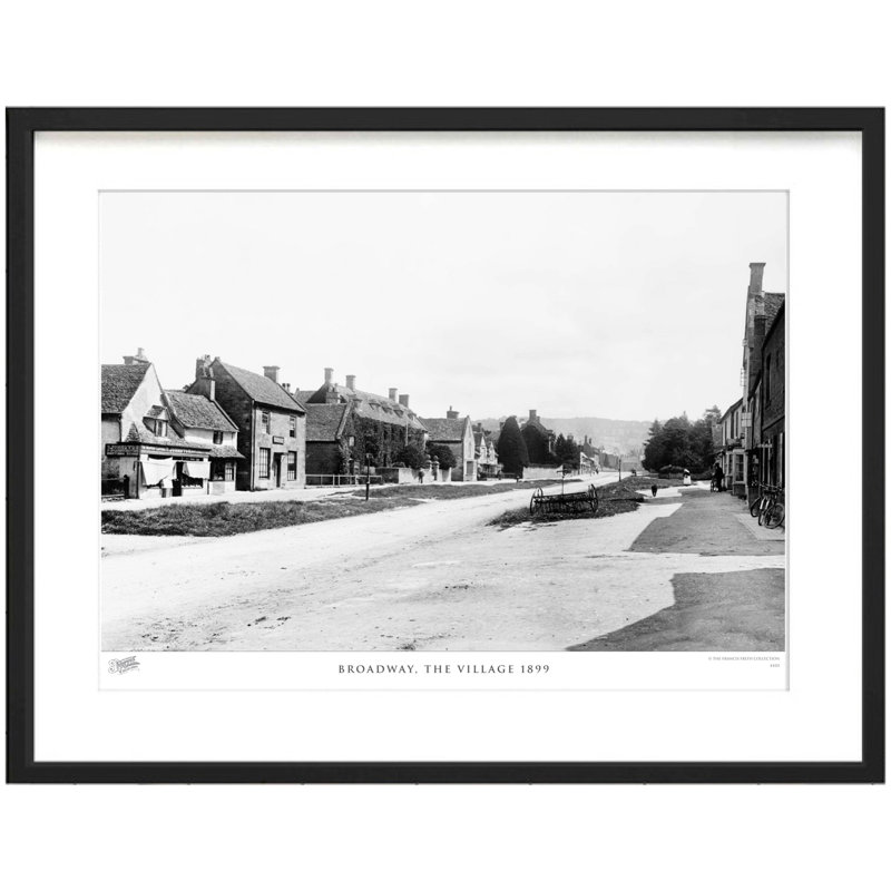 Broadway, The Village 1899 by Francis Frith - Single Picture Frame Print, 45cm H x 60cm W x 2.3cm D