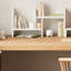 Burlywood L-Shaped Solid Wood desk-1864681901-1864681898