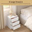 39cm W Manufactured Wood Bedside Table-742382889