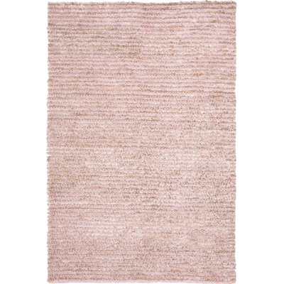 Godsey Classic Shag Hand Woven Performance Striped Rug