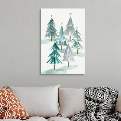 Ornement d'arbre I - reproduction d'art sur toile