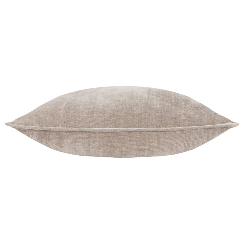 Square Throw Pillow Cover, Beige