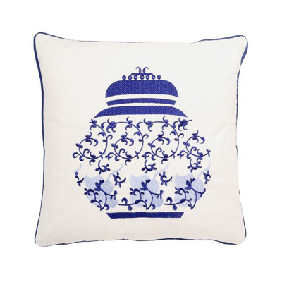  Coussin décoratif en coton 2 arbres