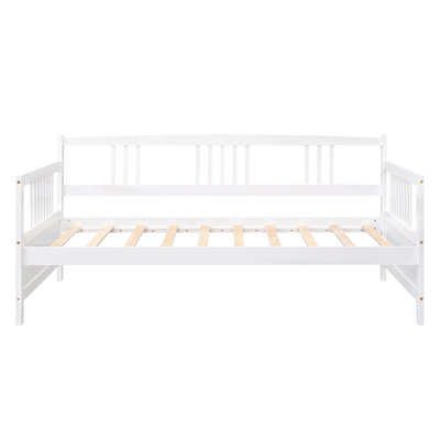 Modern Solid Wood Daybed, Multifunctional, Twin Size