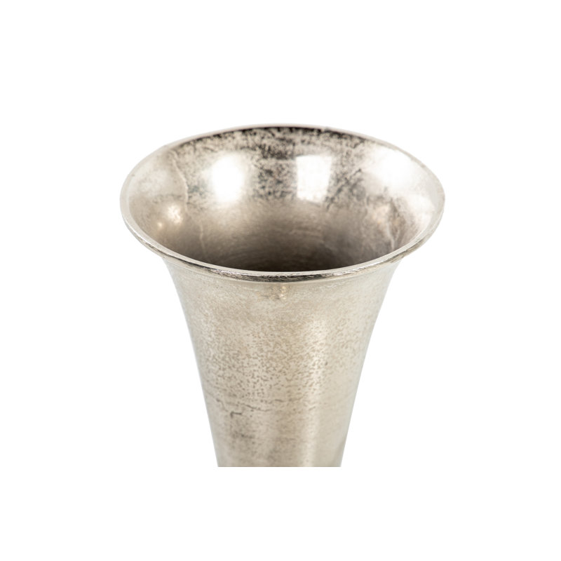 Dameron Table Vase 1, 73cm H x 20cm W x 20cm D, Nickel