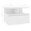  Ensemble de 2 tables de chevet flottantes en bois d'ingénierie blanc compact-1420478480-1533942402