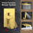 Brushed Gold Shower Faucet Set with Tub Spout 12 inch Rain Shower Head Combo Kit
