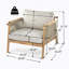 Fauteuil club d'extérieur-327387304