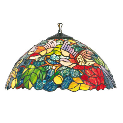 Schale Pendelleuchte 1-flammig Tiffany