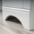 Computer Desk, White Finish-1423278363