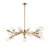 Kerstyn 16 - Light Sputnik Cylinder Chandelier