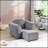Kids Chair, Kids Upholstered Couch with ottoman