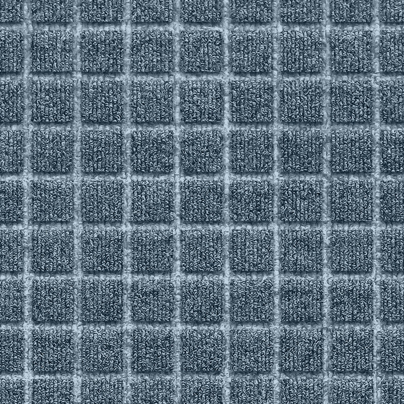 Ensemble de sous-pieds pour plantes d'intérieur / d'extérieur 17 po WaterHog® Squares, Pierre bleue