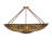 Glass Semi Flush Mount