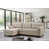 Lin beige / brun clair