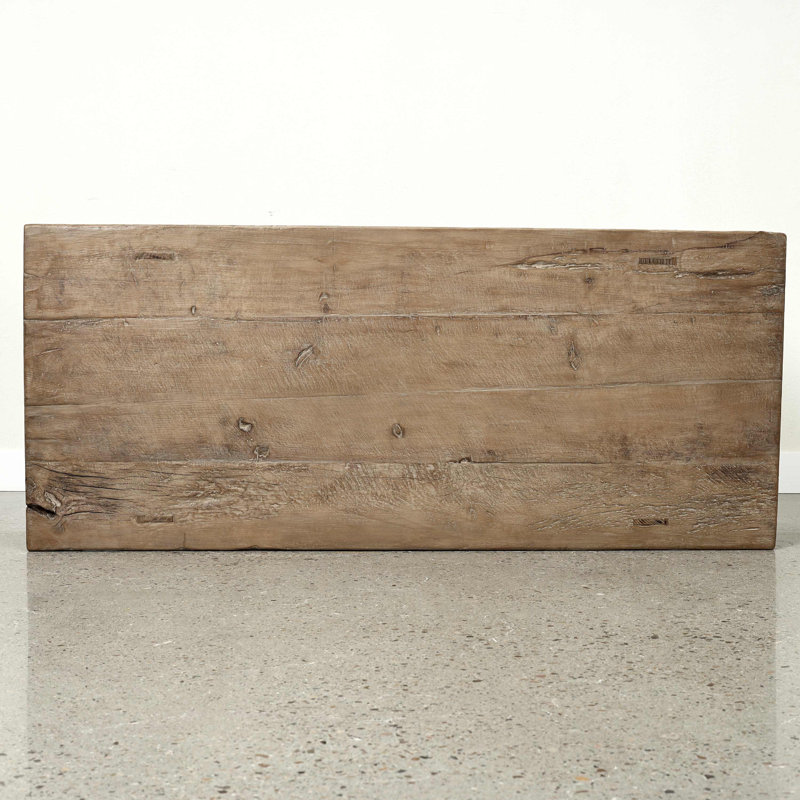 Solid Wood Coffee Table, 16.5" H x 66" L x 24" W