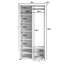 Hall Tree 90cm Wide with Shoe Storage-958665574